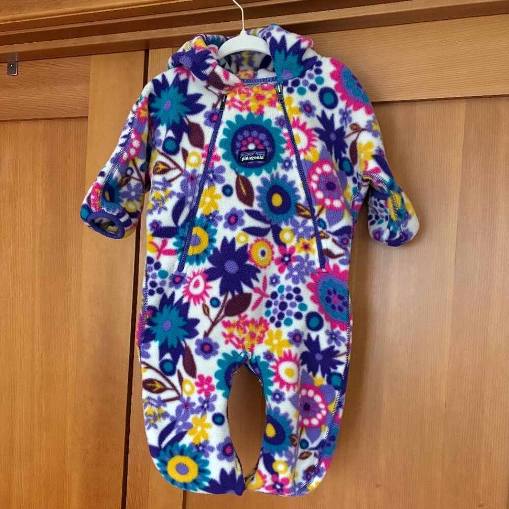 Patagonia baby fleece onesie